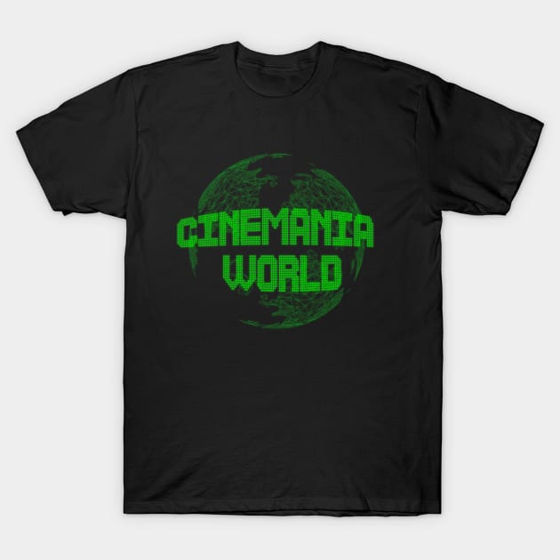 NEW Cinemania World Logo T-Shirt by Cinemania World